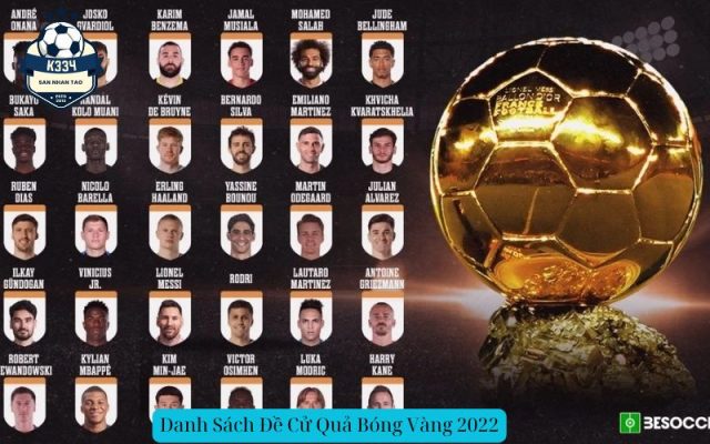 Danh Sách Đề Cử Quả Bóng Vàng 2022