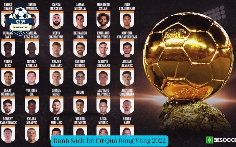 Danh Sách Đề Cử Quả Bóng Vàng 2022