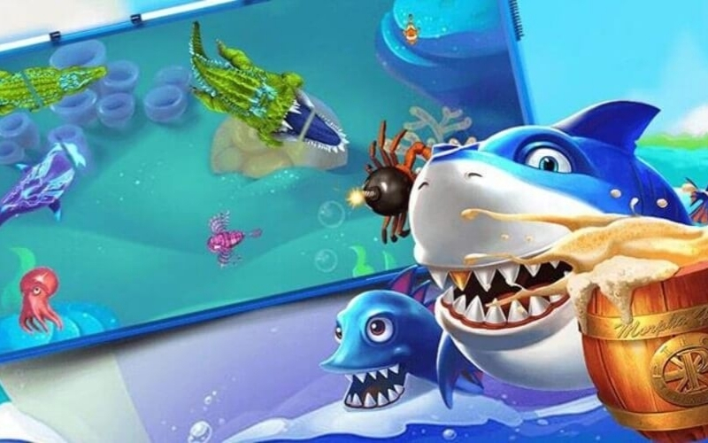 Game bắn cá nhiều người chơi tạo cảm giác cạnh tranh