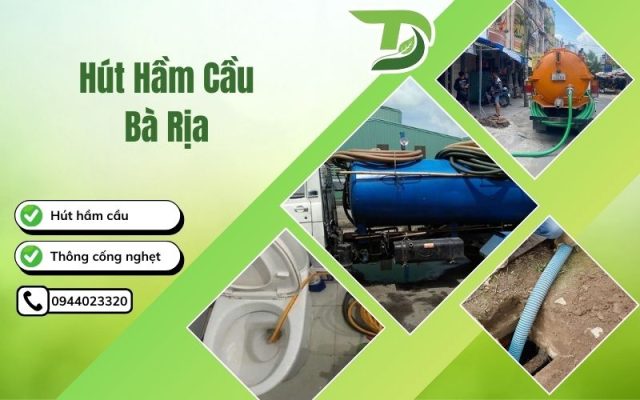 hút hầm cầu bà rịa uy tín