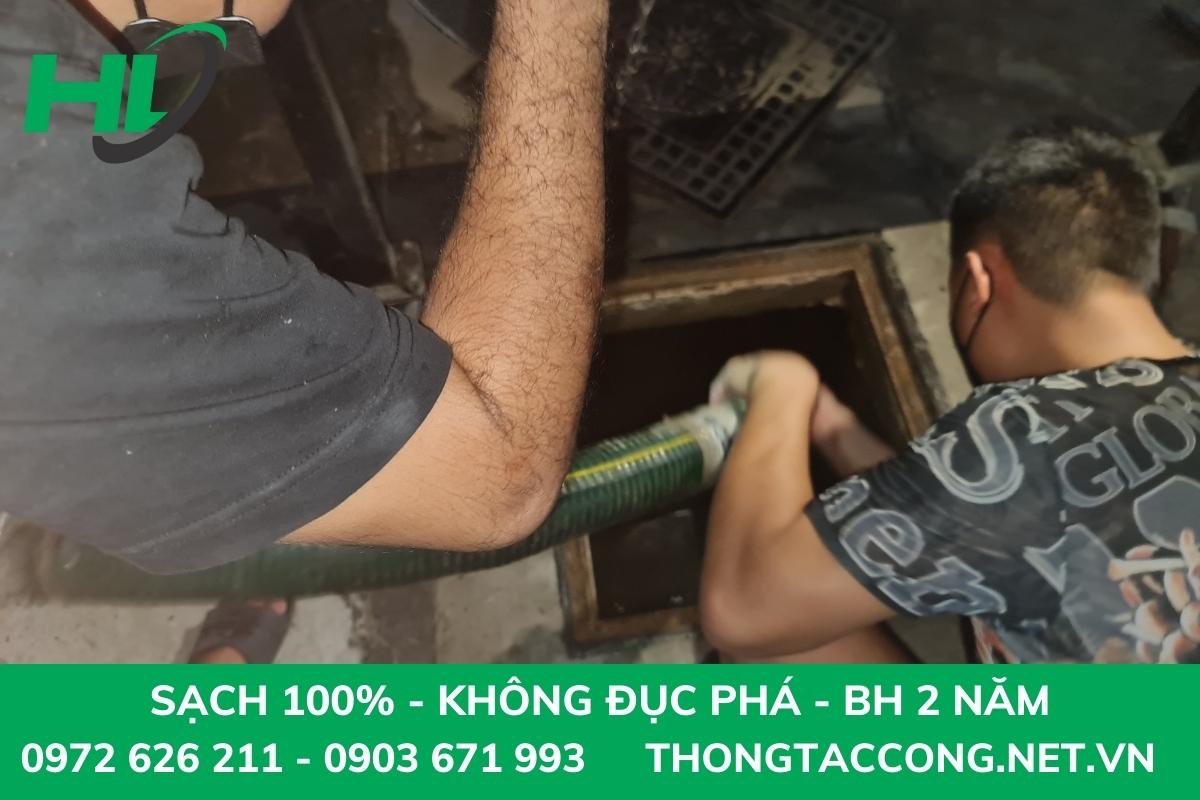 Hút bể phốt tại Bắc Từ Liêm giá rẻ